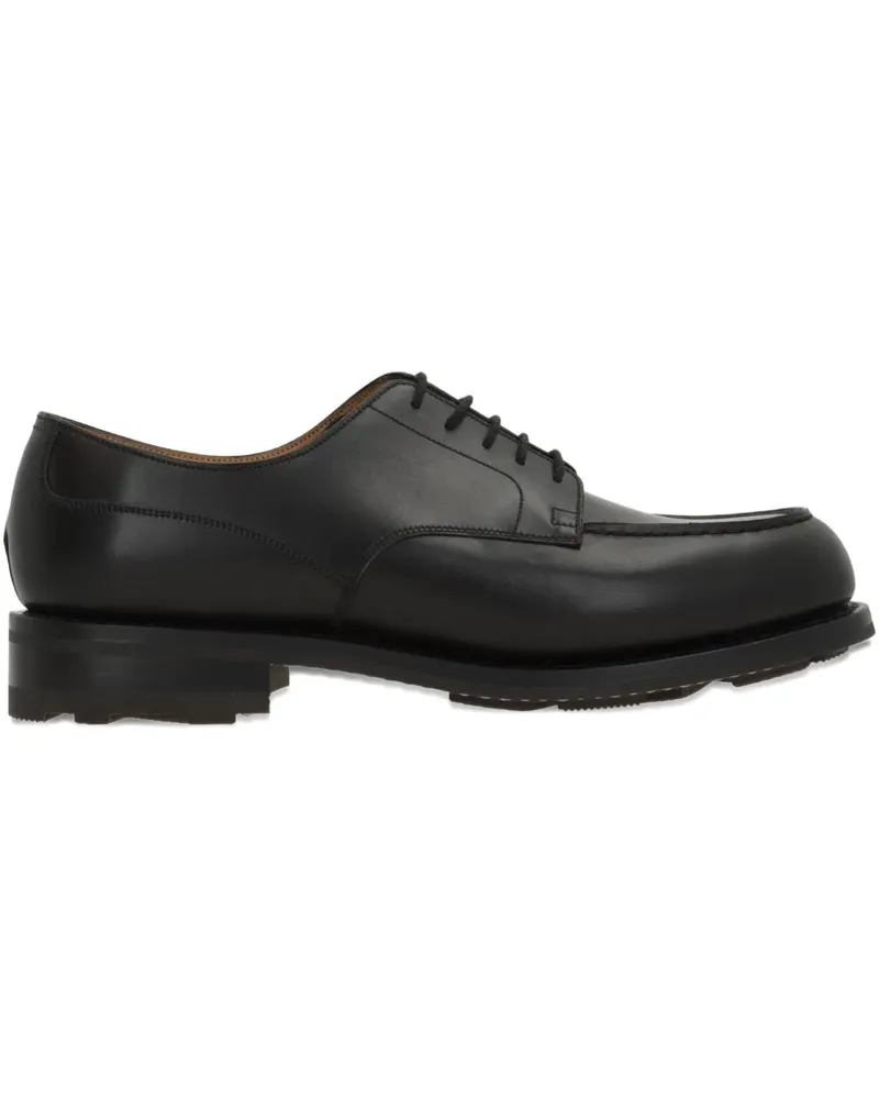 JM Weston leather lace-up derby shoes - Schwarz Schwarz