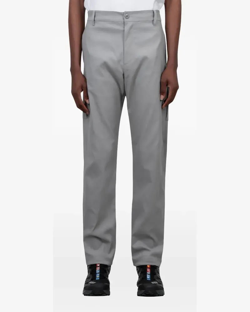 C.P. Company Cargohose mit Logo-Patch - Grau Grau