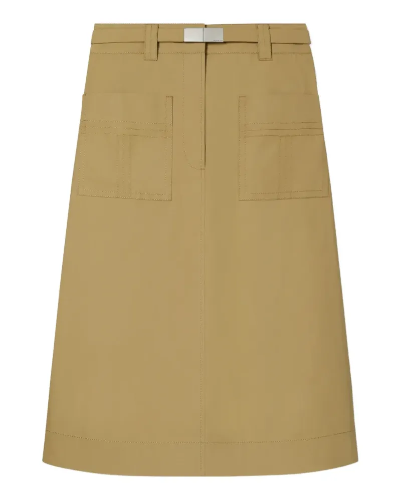 Tory Burch cotton camp skirt - Nude Nude
