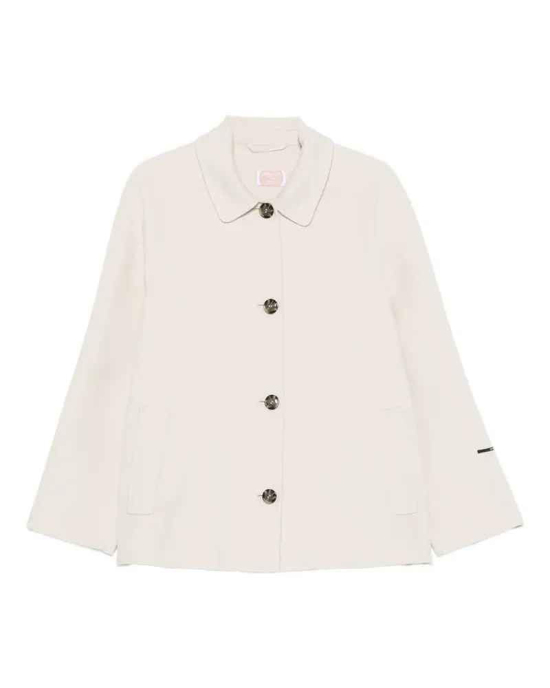 Marina Rinaldi Nnwtenzone Jacke mit Raglanärmeln und Knopfverschluss vorne - Nude Nude