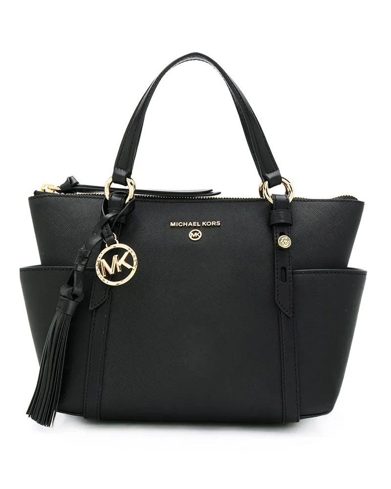 Michael Kors Shopper mit Reißverschluss - Schwarz Schwarz