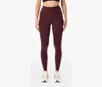 Zenvy Leggings mit Logo - Rot