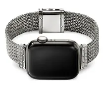 Smartwatch-Armband aus Sterlingsilber mit Diamanten 18mm