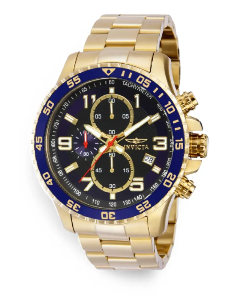 Invicta Specialty 45mm watch - Schwarz Schwarz