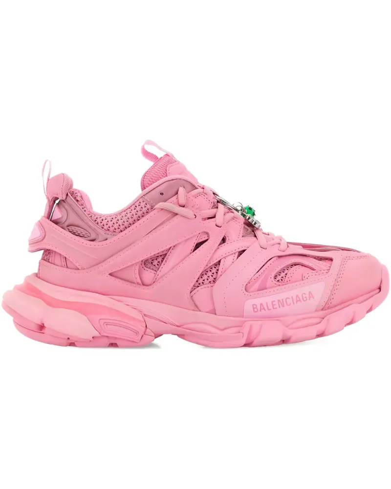 Balenciaga lace-up pendant sneakers - Rosa Rosa