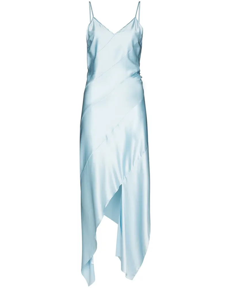 MATÉRIEL Asymmetrisches Camisole-Kleid - Blau Blau