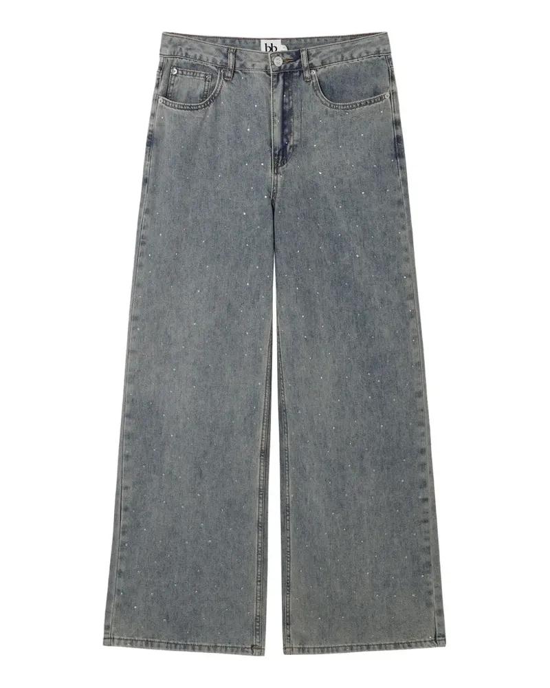 b+ab embellished jeans - Blau Blau