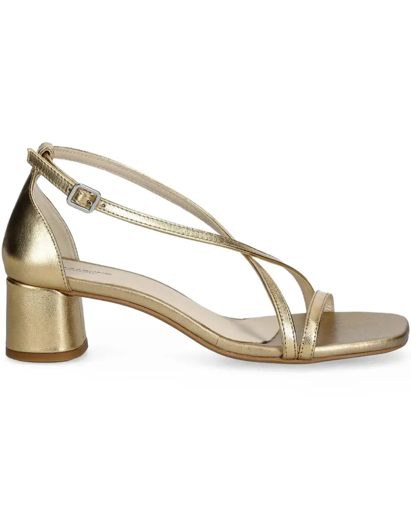 Vagabond Sandalen mit überkreuzten Riemen - Gold Gold