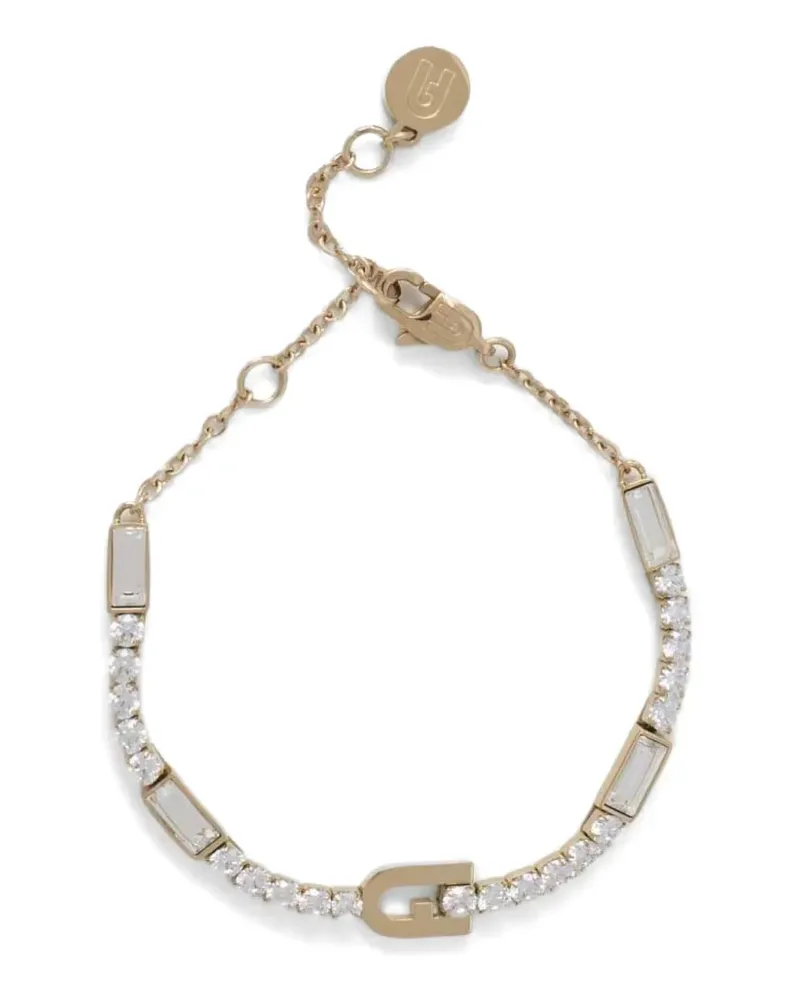 Furla logo-charm bracelet - Gold Gold