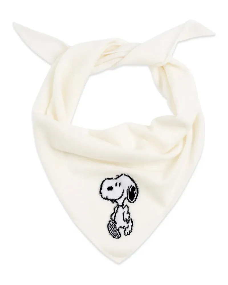 Chinti & Parker Snoopy Triangel-Schal - Nude Nude