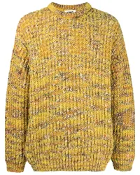 YMC Granny Pullover mit Rundhalsausschnitt Gelb