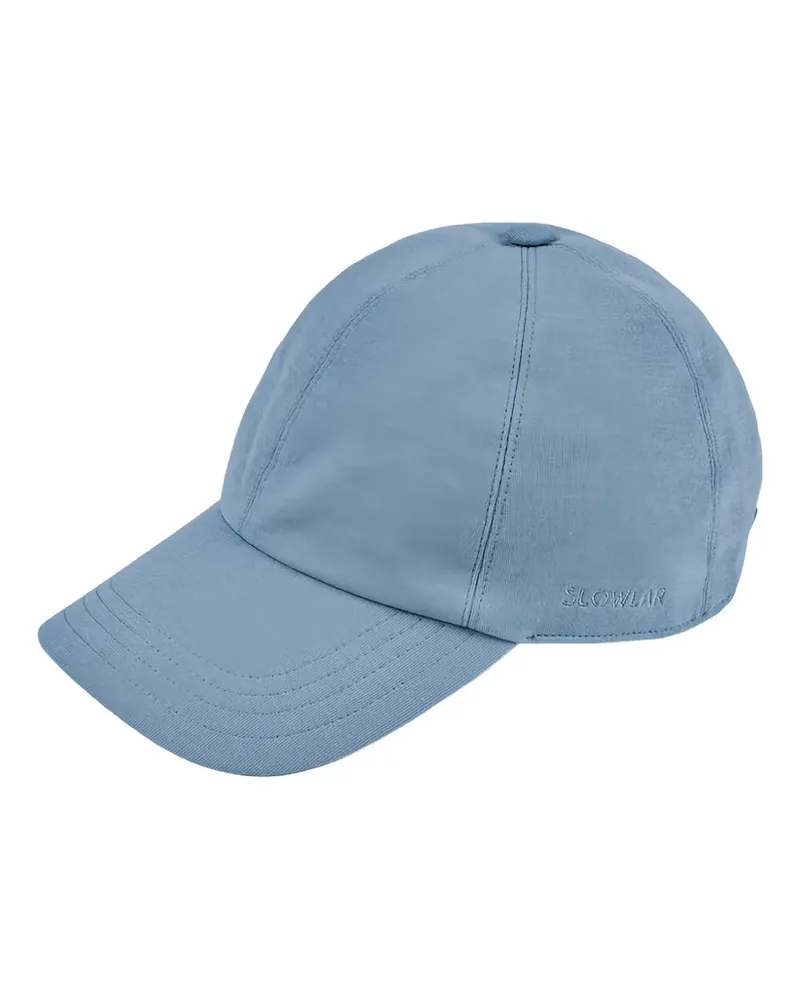 Slowear embroidered-logo baseball cap - Blau Blau