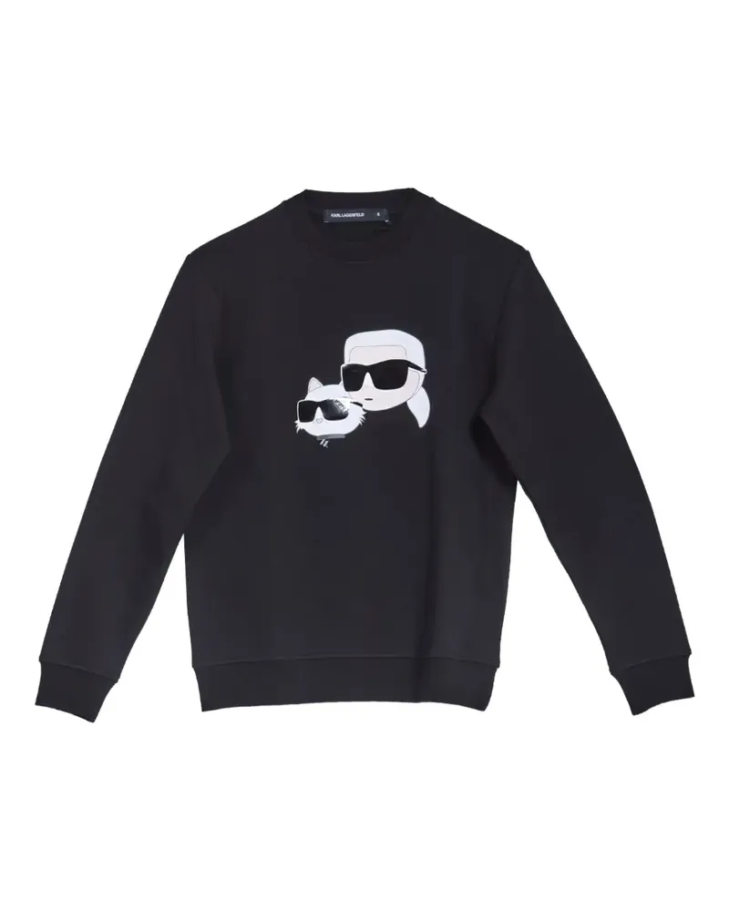 Karl Lagerfeld Karl & Choupette NFT Sweatshirt - Schwarz Schwarz