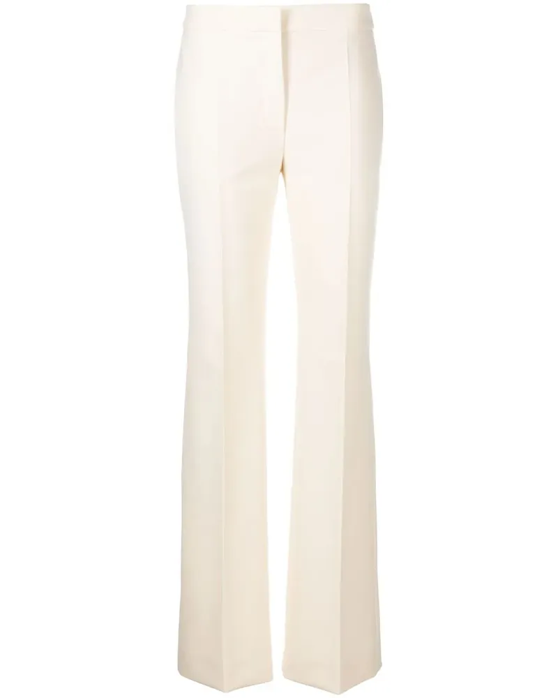 Moschino High-Waist-Hose mit geradem Bein - Nude Nude