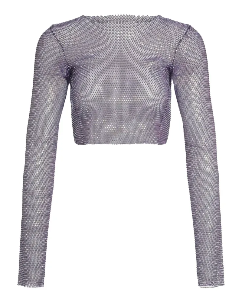 SANTA Brands Verziertes Langarmshirt - Violett Violett