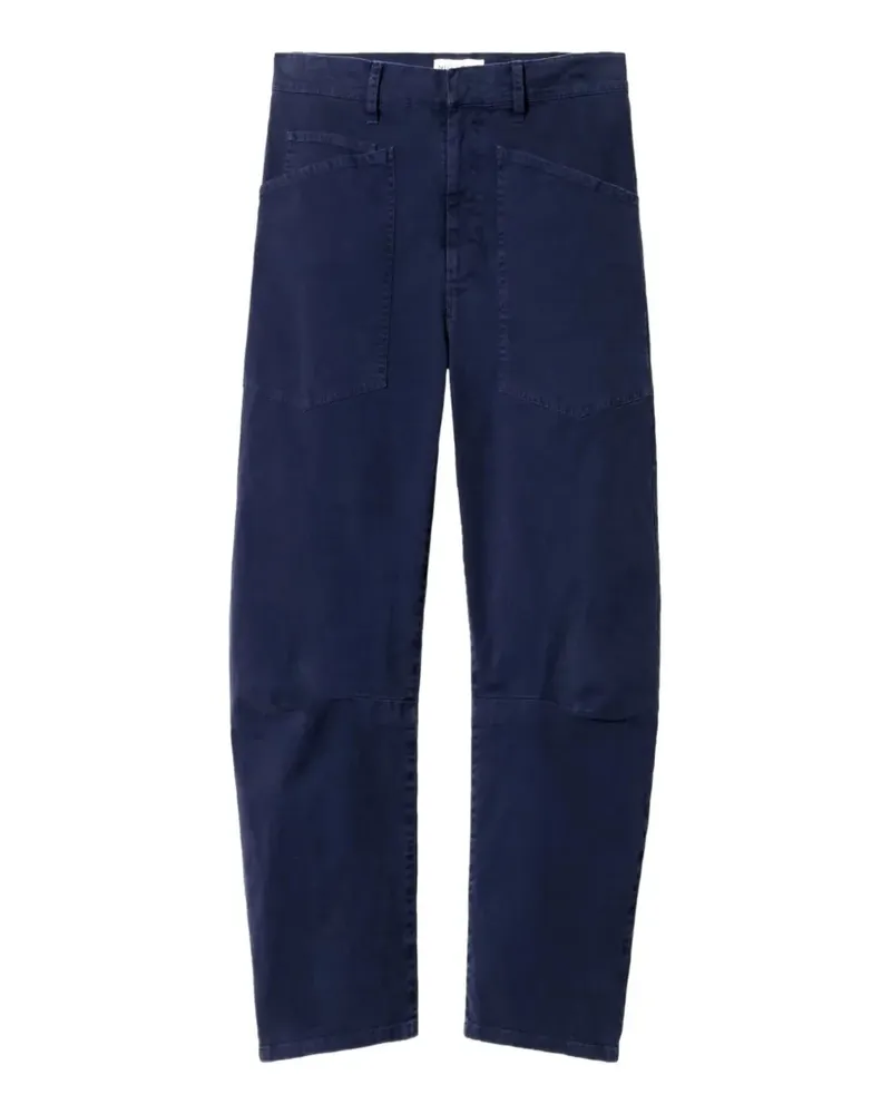 Nili Lotan Shon Palazzohose mit Fass - Blau Blau