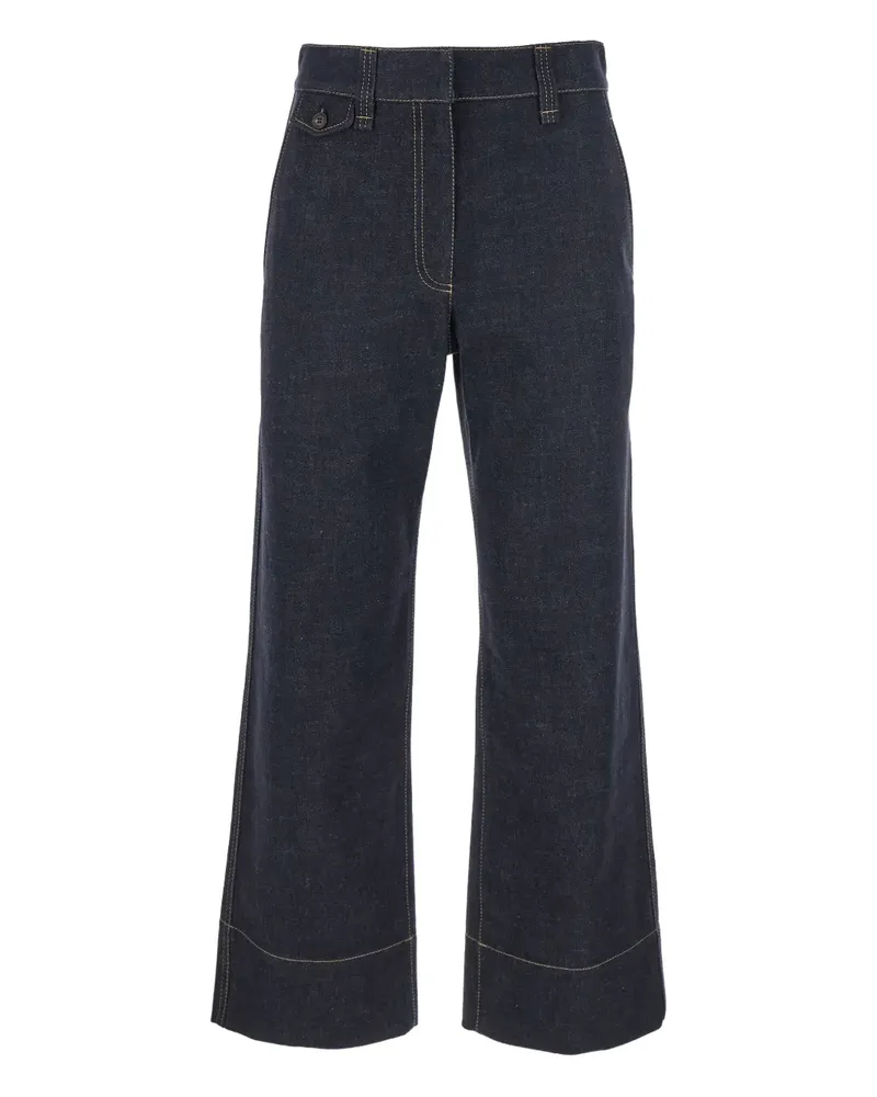 Brunello Cucinelli Jeans mit Kontrastnähten - Blau Blau