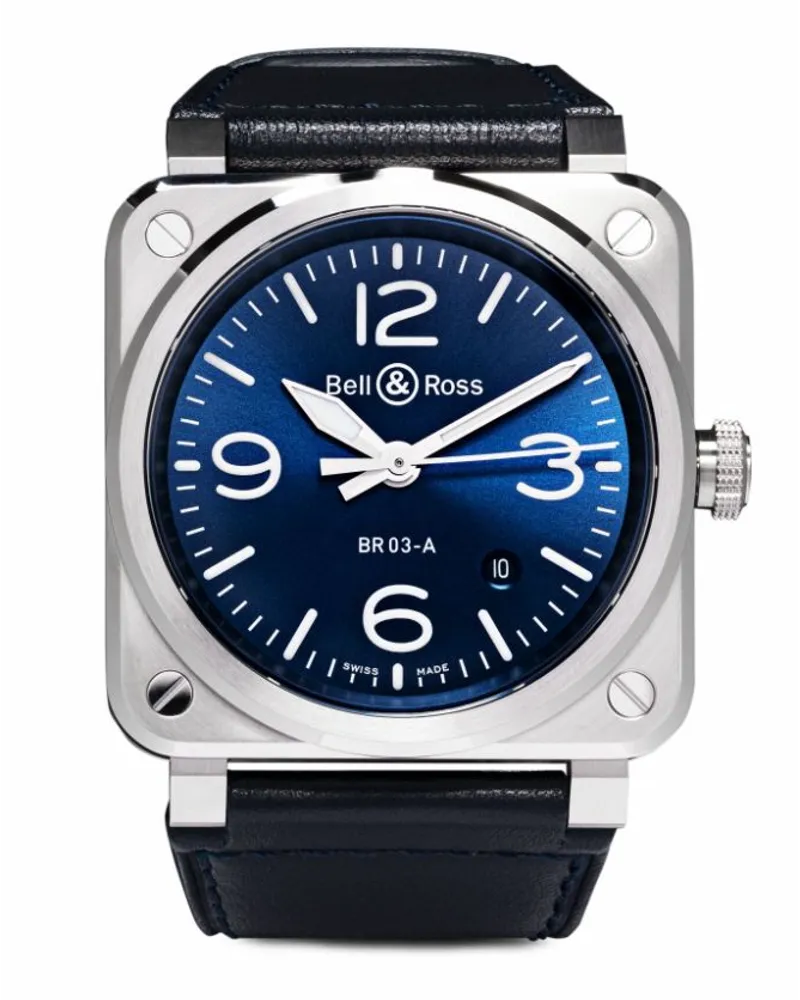 Bell & Ross BR 03 41mm - Blau Blau