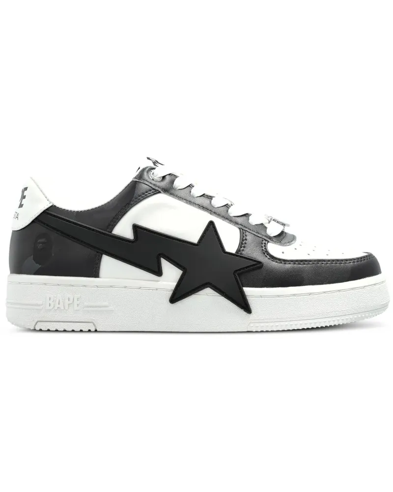 BAPE BAPE STA Sneakers mit Stern-Patch - Schwarz Schwarz