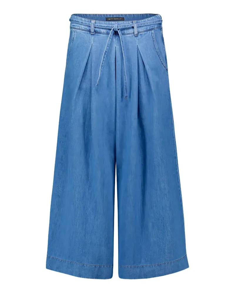 Betty Barclay Cropped-Jeans mit Kordelzug - Blau Blau
