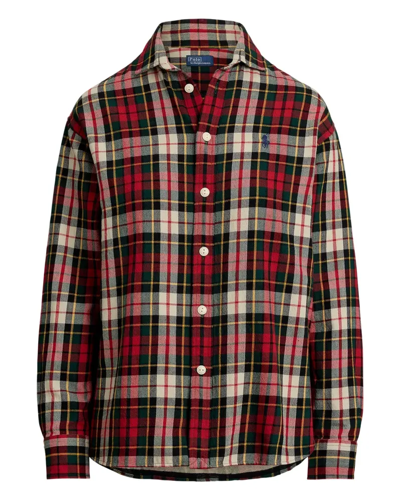 Ralph Lauren Kariertes Hemd - Rot Rot