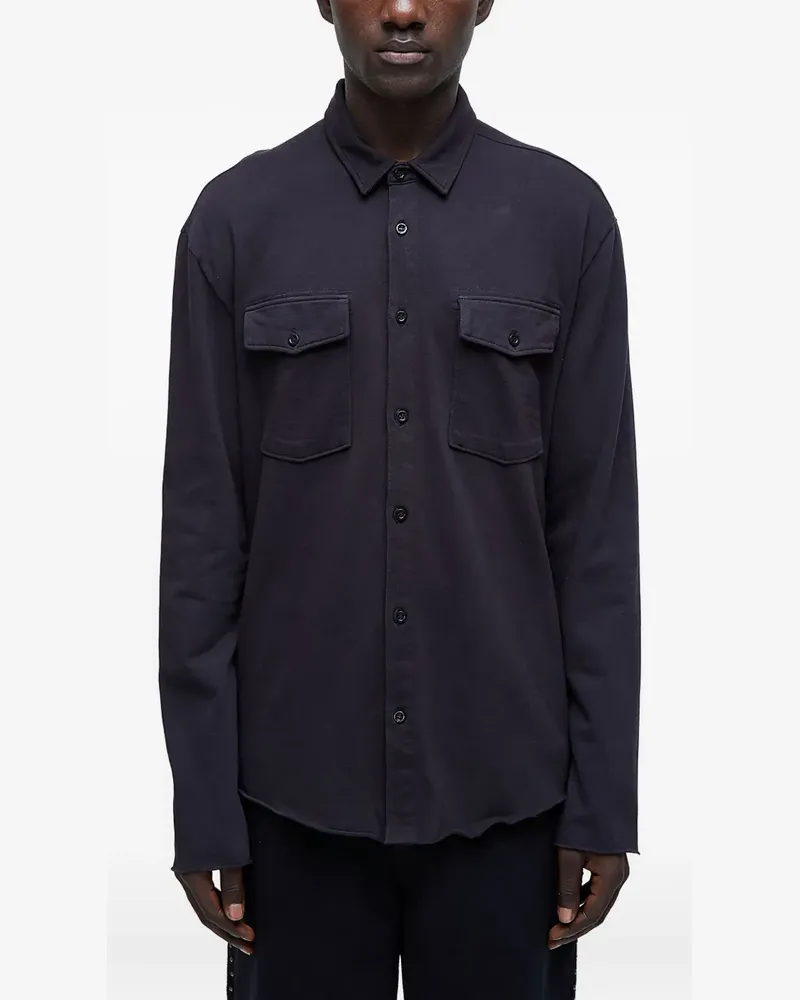 Osklen Army Hemd mit Brusttaschen - Blau Blau