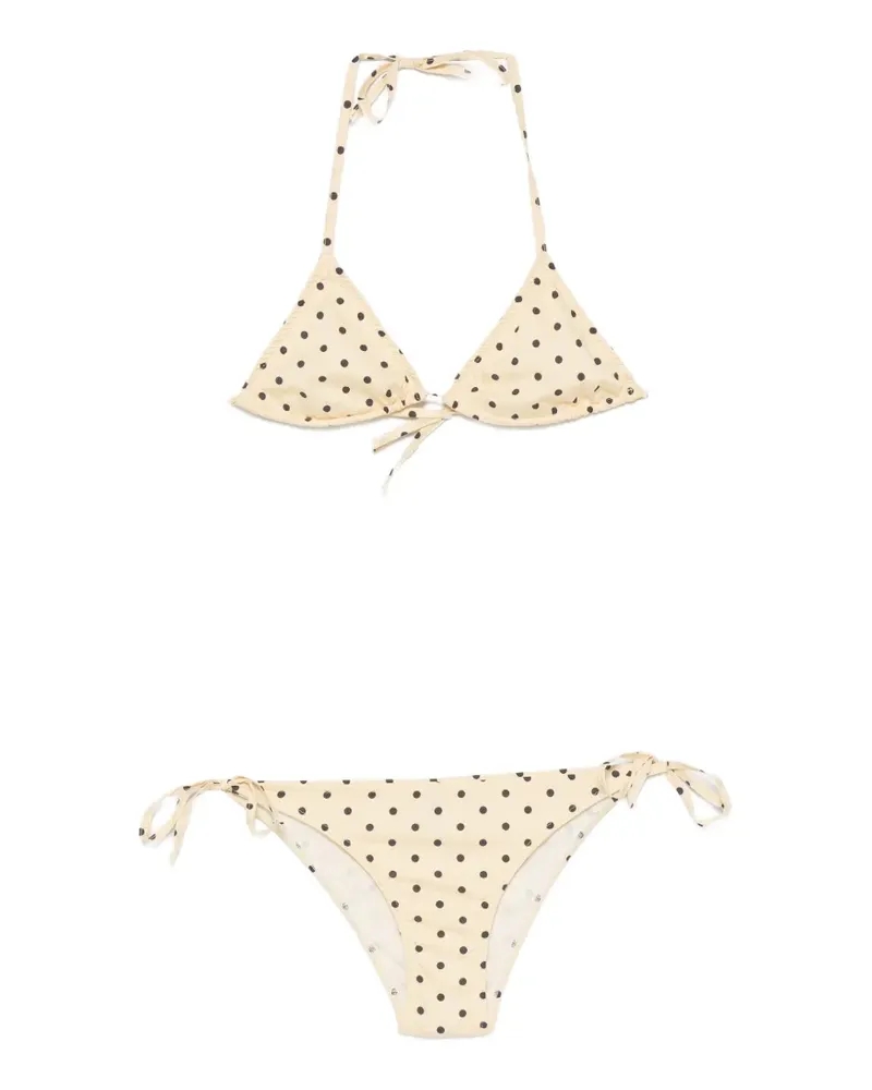 Laura Urbinati polka-dot bikini - Nude Nude