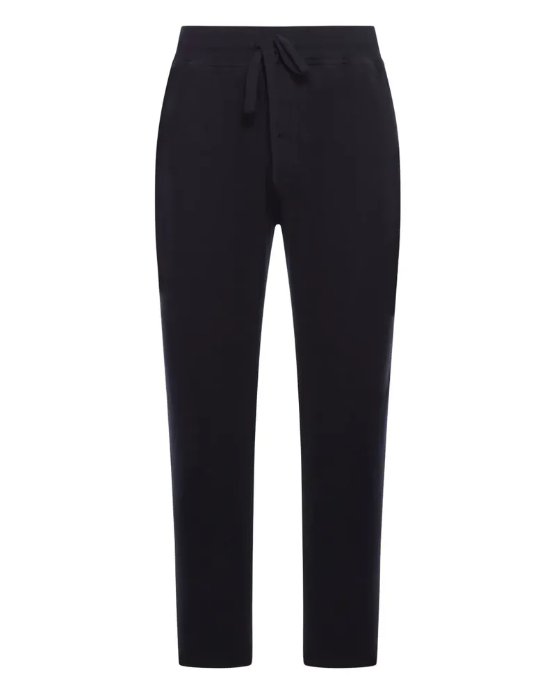 TRANSIT drawstring-waist wool trousers - Schwarz Schwarz