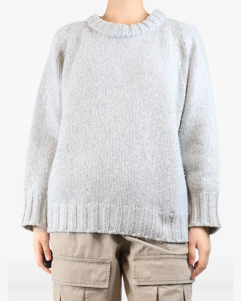 Malo raglan-sleeve sweater - Grau Grau