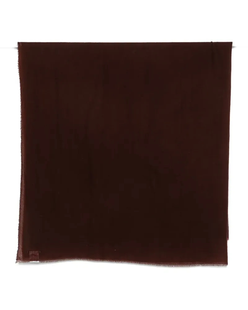 Faliero Sarti frayed-edge scarf - Braun Braun