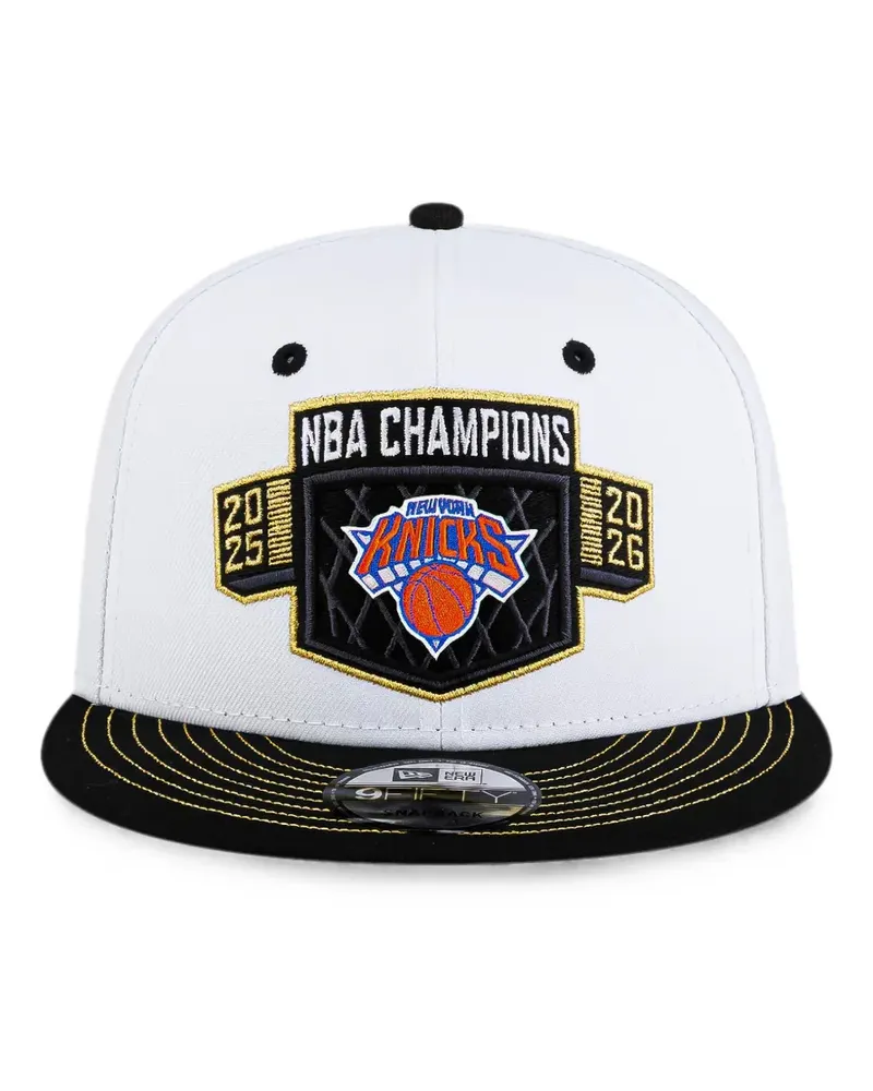 New Era 9FIFTY New York Knicks Baseballkappe - Weiß Weiß