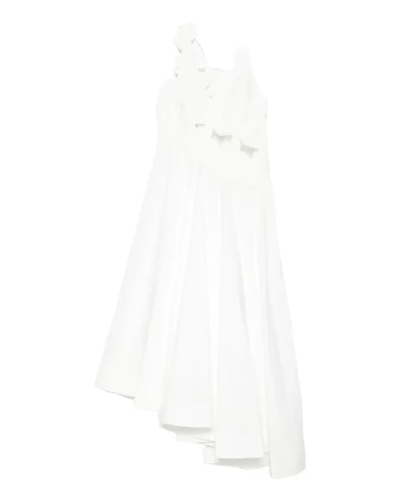 Zimmermann Luna appliqué midi dress - Nude Nude