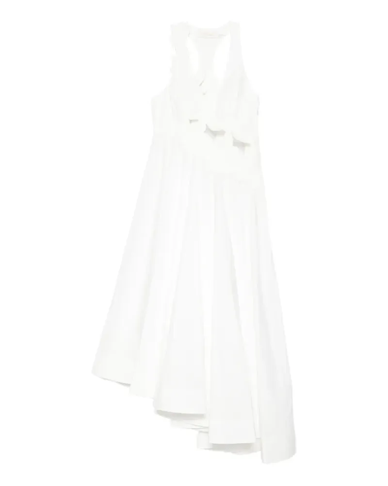 Zimmermann Luna appliqué midi dress - Nude Nude