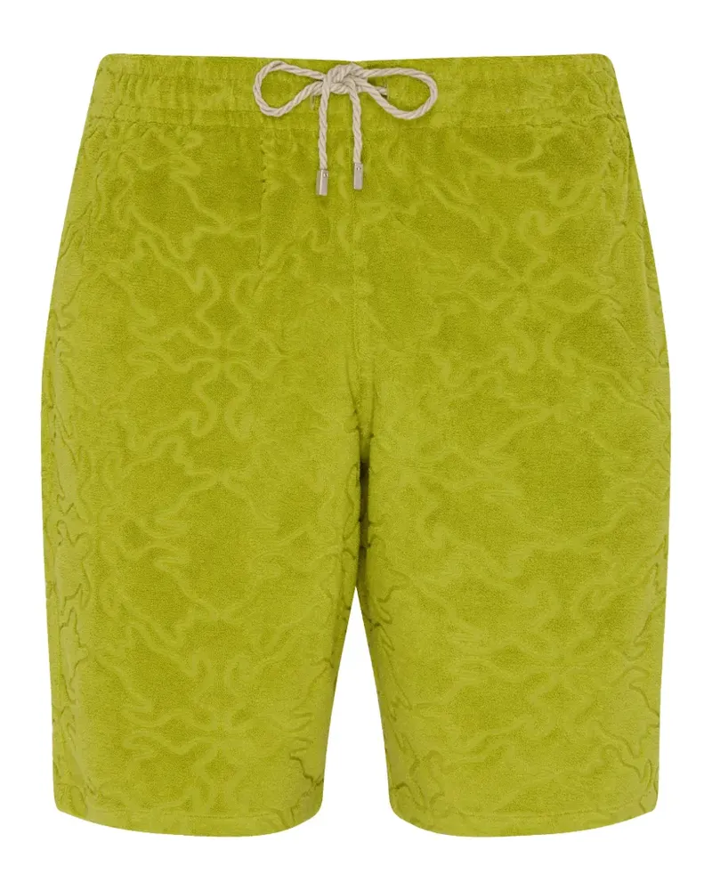 Vilebrequin jacquard-terry deck shorts - Grün Grün