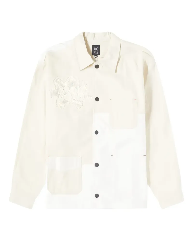 Brain Dead Doily Chore Jacke - Nude Nude