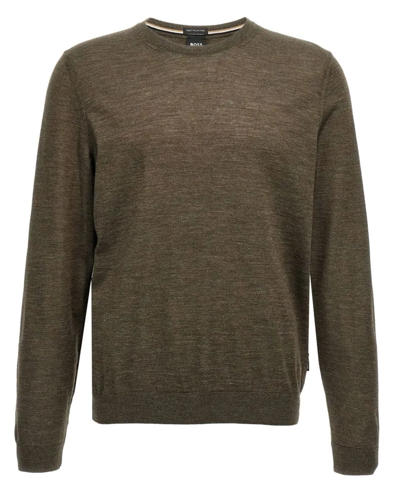 HUGO BOSS Leno-P Pullover - Grün Grün
