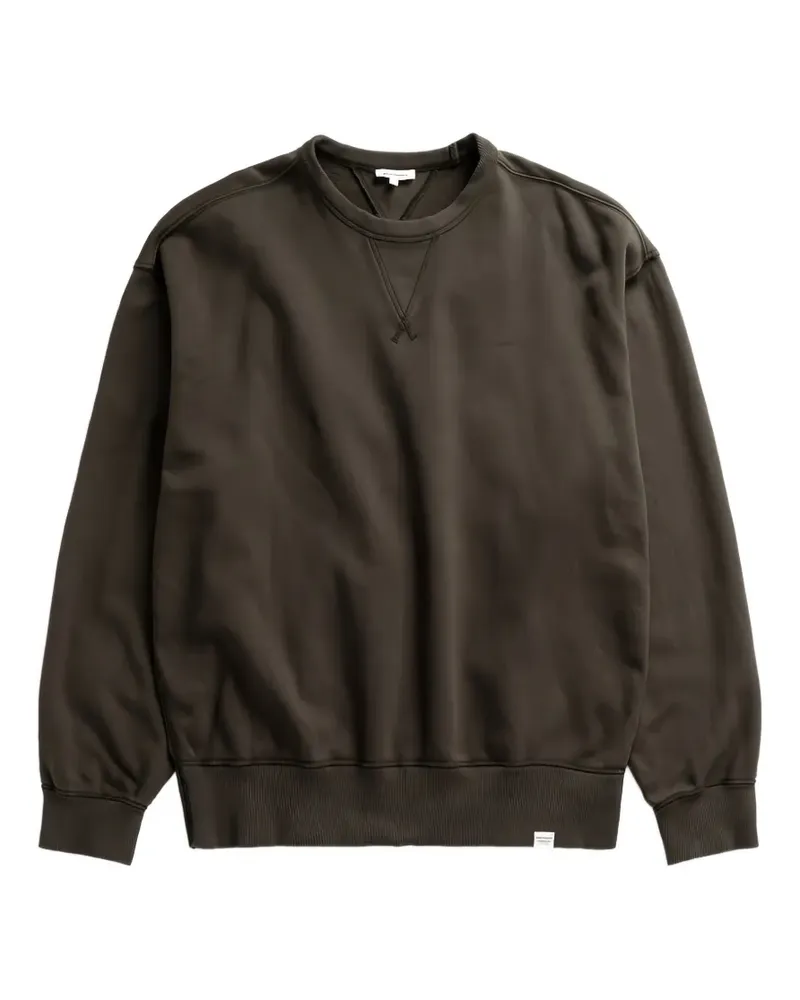 Norse Projects Gebürstetes Gilja Sweatshirt - Grün Grün