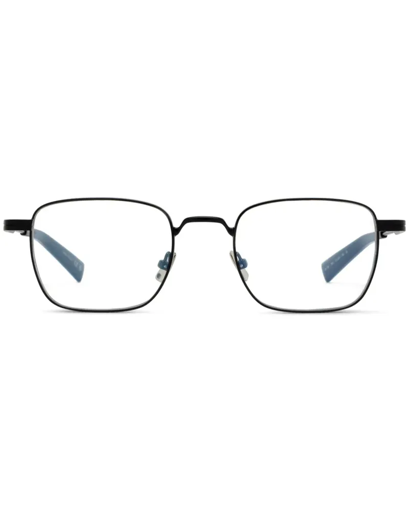Saint Laurent Brille mit eckigem Gestell - Schwarz Schwarz