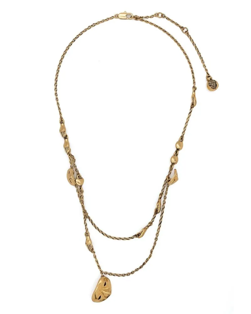 Christophe Lemaire Estampe Halskette - Gold Gold