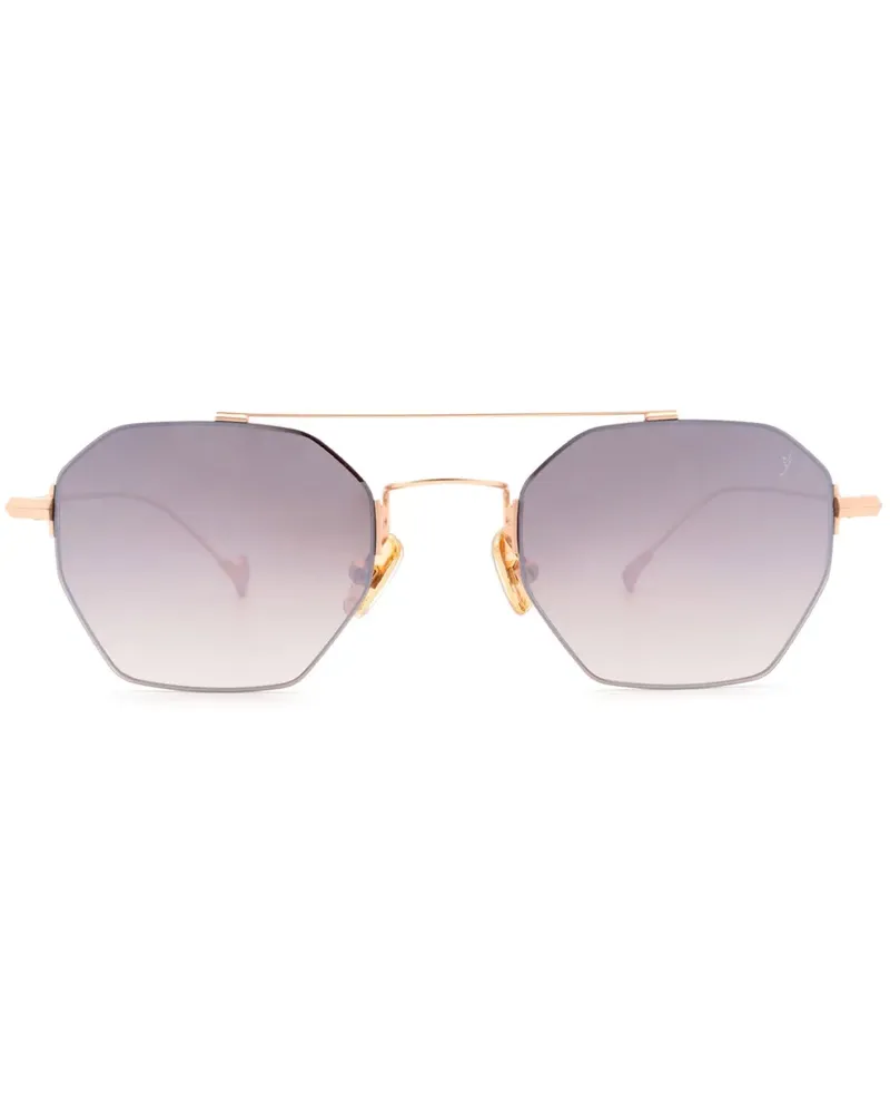 Eyepetizer Sonnenbrille mit geometrischem Gestell - Rosa Rosa