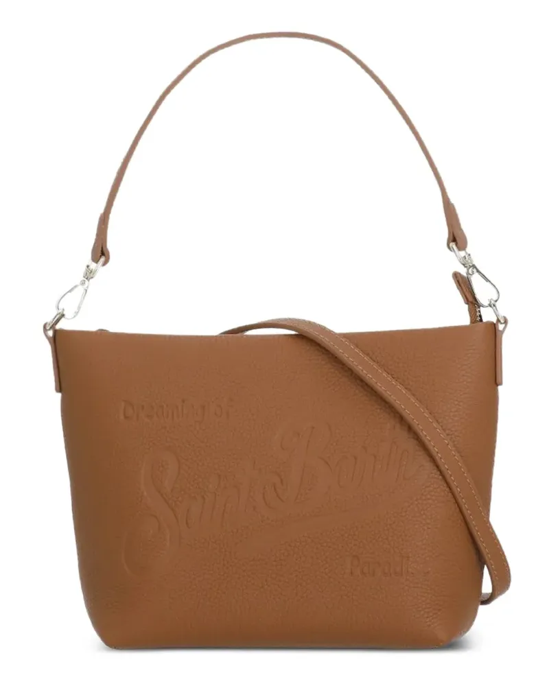 MC2 Saint Barth Aline Handtasche mit Prägung - Braun Braun