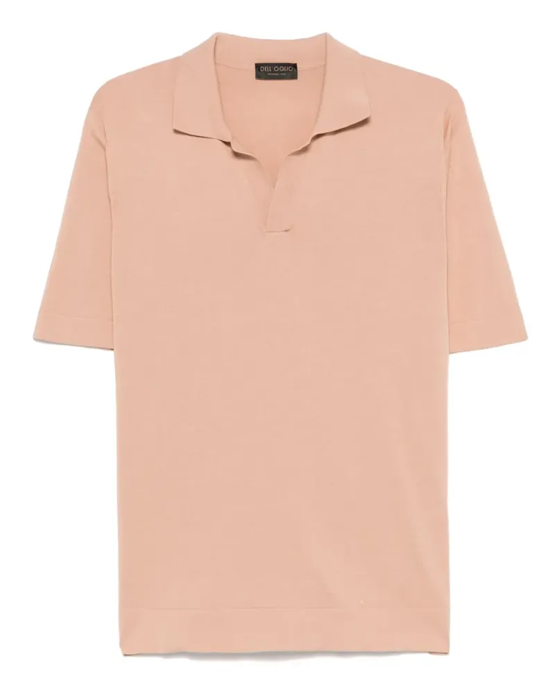 Dell'oglio Klassisches Poloshirt - Nude Nude