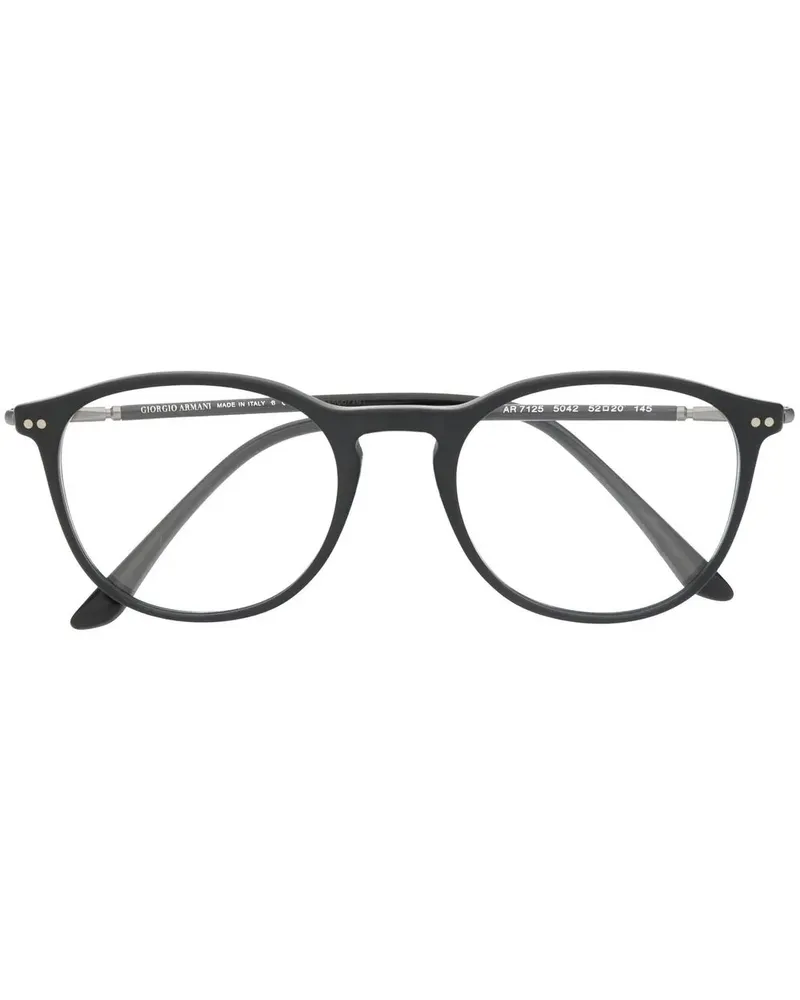 Giorgio Armani Runde AR7125 Brille - Schwarz Schwarz