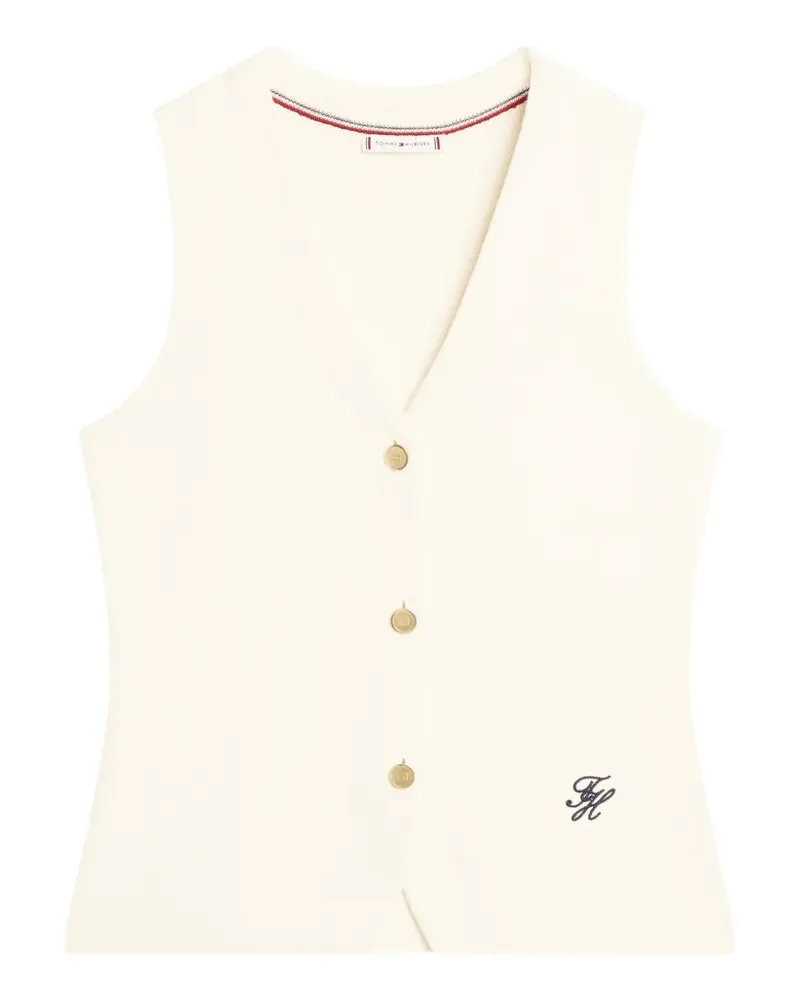 Tommy Hilfiger buttoned waistcoat - Nude Nude
