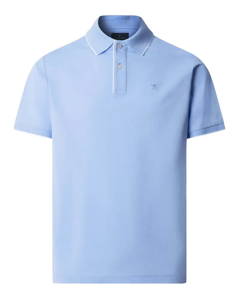 Hackett Poloshirt mit klassischem Schnitt - Blau Blau