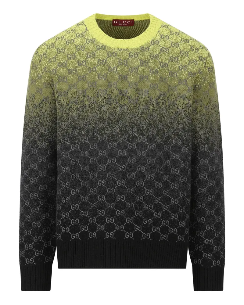 Gucci Pullover mit Farbverlauf - Grün Grün