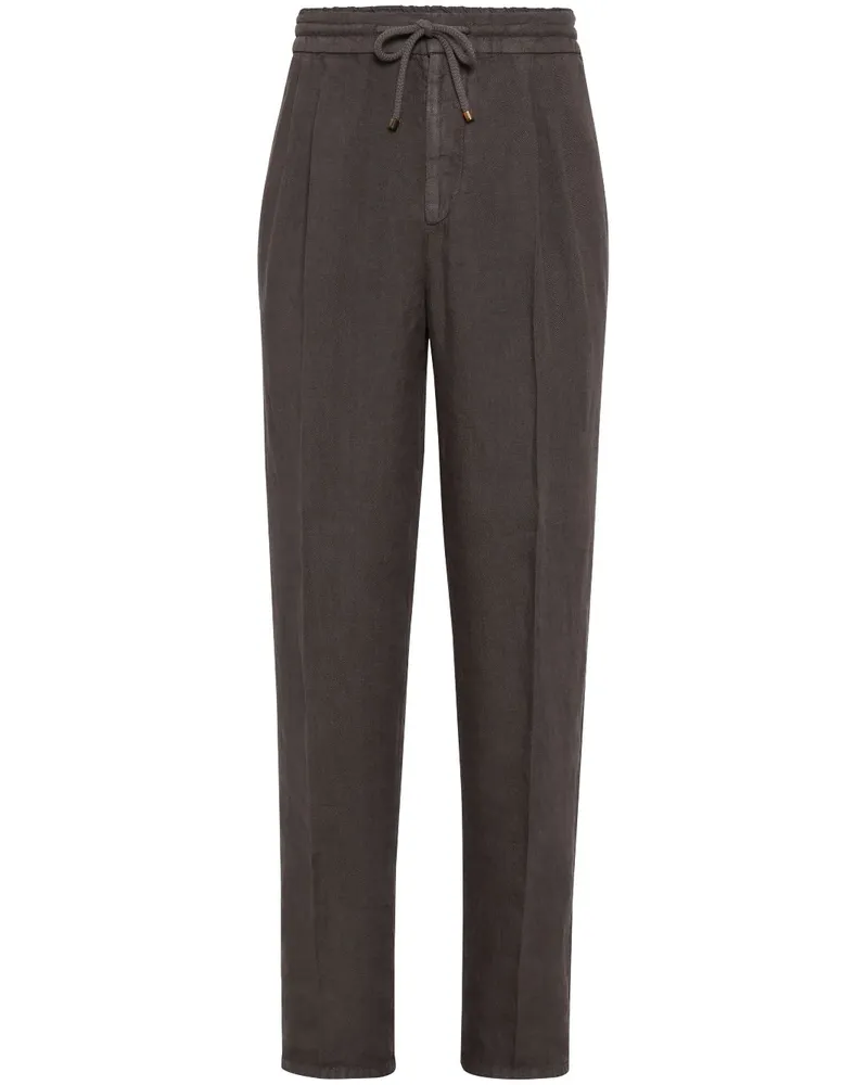 Brunello Cucinelli Klassische Jogginghose - Braun Braun