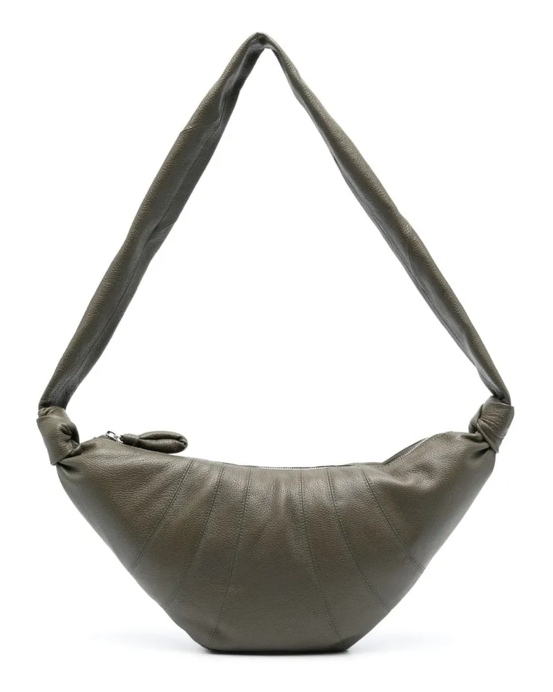 Christophe Lemaire Mittelgroße Croissant Schultertasche - Grün Grün