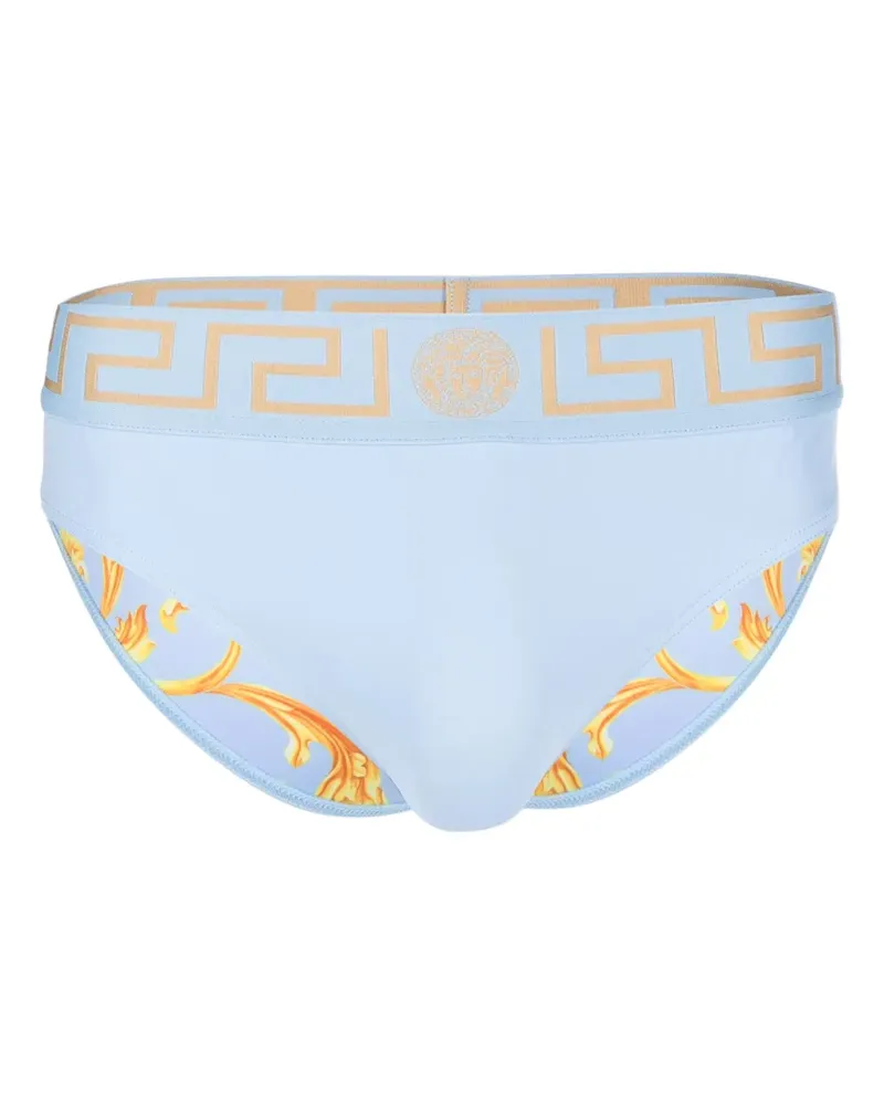 Versace Greca Border swim briefs - Blau Blau