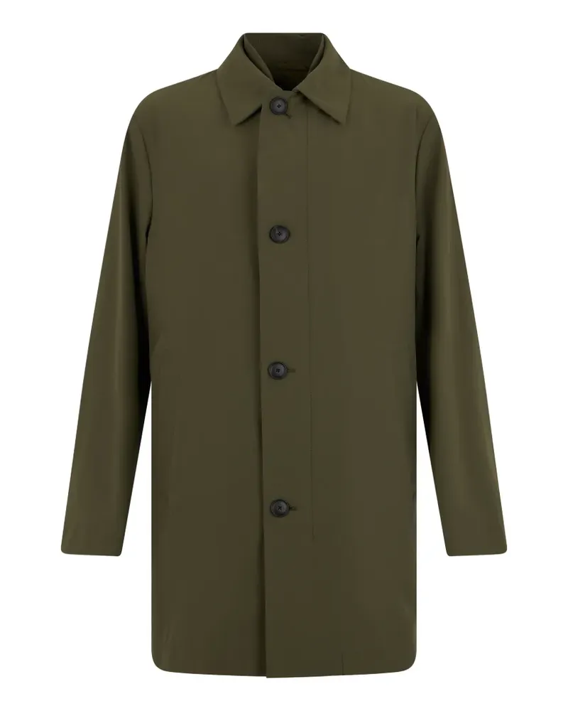 HUGO BOSS button-up shirt-collar coat - Grün Grün